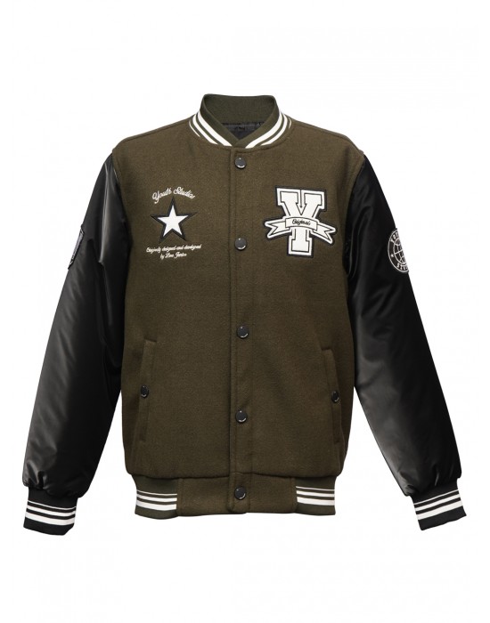 Boys Jacket Sporty Hunter Green
